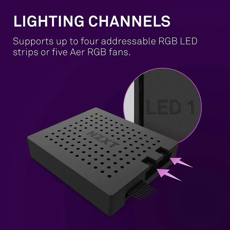 Controlador Para 2rgb Y 3fan Nzxt