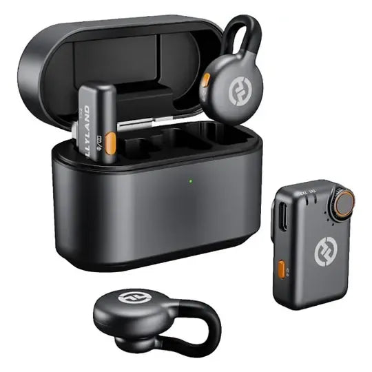 Microfono Wireless Hollyland Lark M2s Duo Usb-c Negro