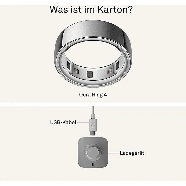 Oura Ring 4 Silver: Monitoriza Estrés Sueño Y Salud