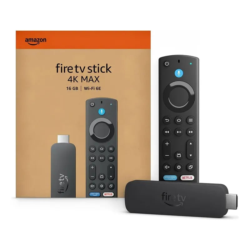 Amazon Fire Tv Stick 4k Max Wi-fi 6e 2gb/16gb Negro De Voz