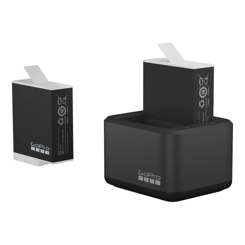 Cargador Dual+ 2 Batería Enduro Para Gopro, Varios Modelos