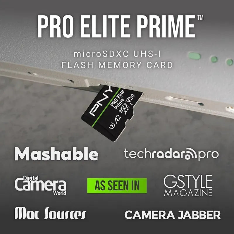 Micro Sd Pny 1tb Pro Elite Prime C10 U3 V30 A2 Microsdxc