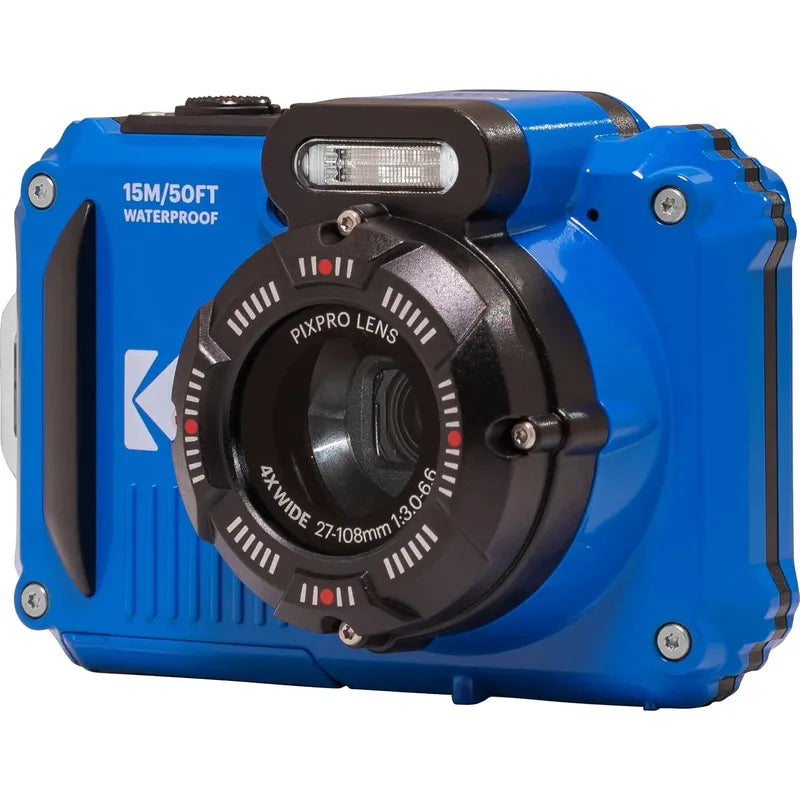 Camara Digital Kodak Pixpro Wpz2 Bundle Pack Azul