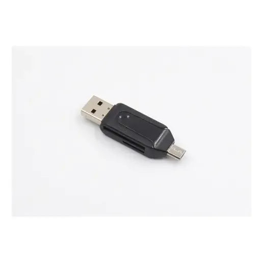 Lector De Tarjetas Usb 2.0 Tipo C Micro Tf/otg Negro