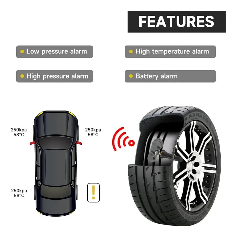 Kit Sensores Tpms 433mhz Ford F-150 Explorer Expedition 11+