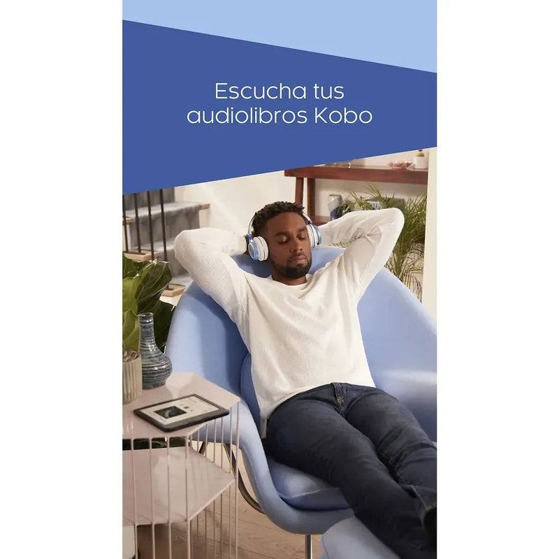 Ebook Kobo Libra 2, 7 Hd, Audiobook 32 Gb Resistente Agua Negro
