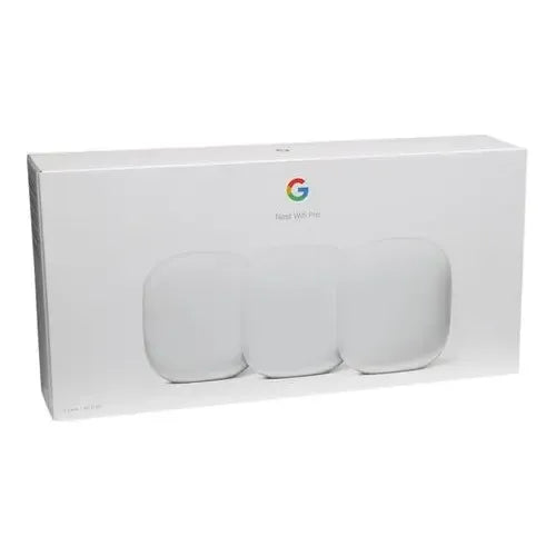 Google Nest Wifi 6e Pro Axe5400 Tri-band Giga Mesh 6600 Ft²