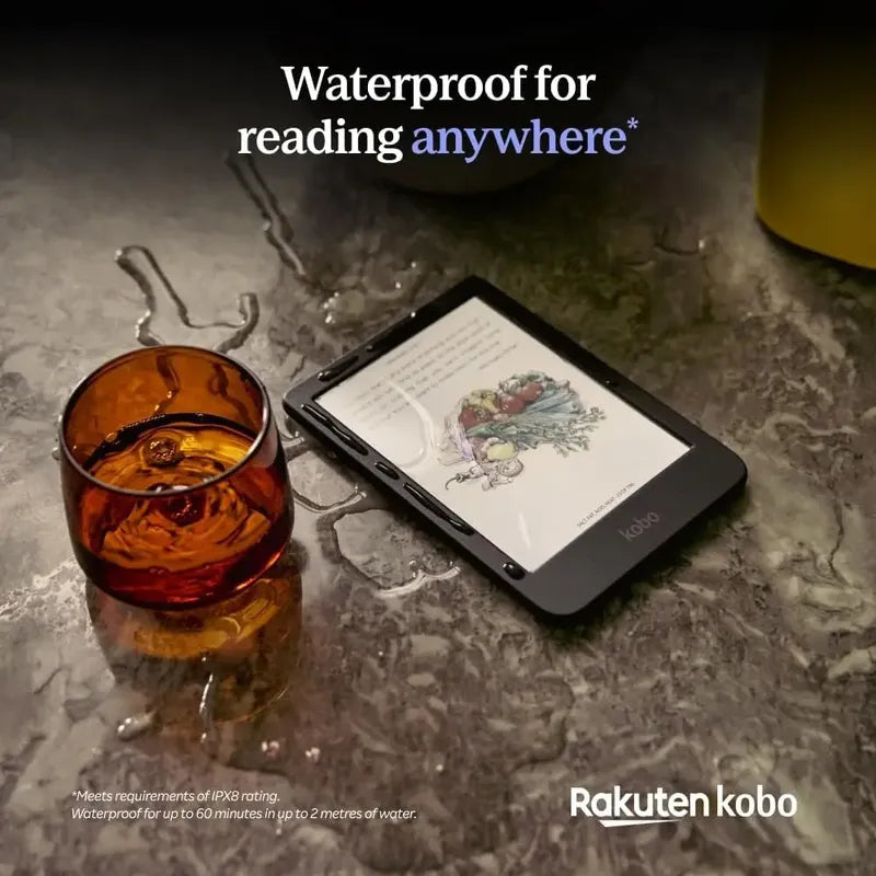 Kobo Clara Colour 6 De 16gb Resistente Al Agua N367 Negro