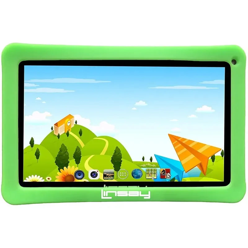 Tablet 7 Linsay 2gb Ram 16gb Android 10 Quad Core + Case Verde