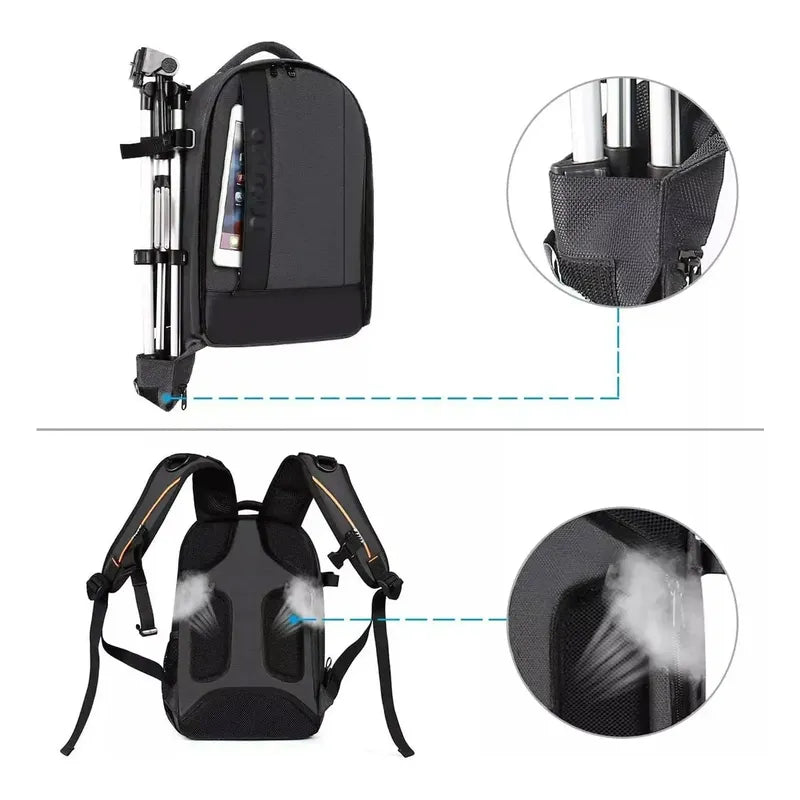 Bolso Mosiso Mediano Para Camaras Profesionales Dslr