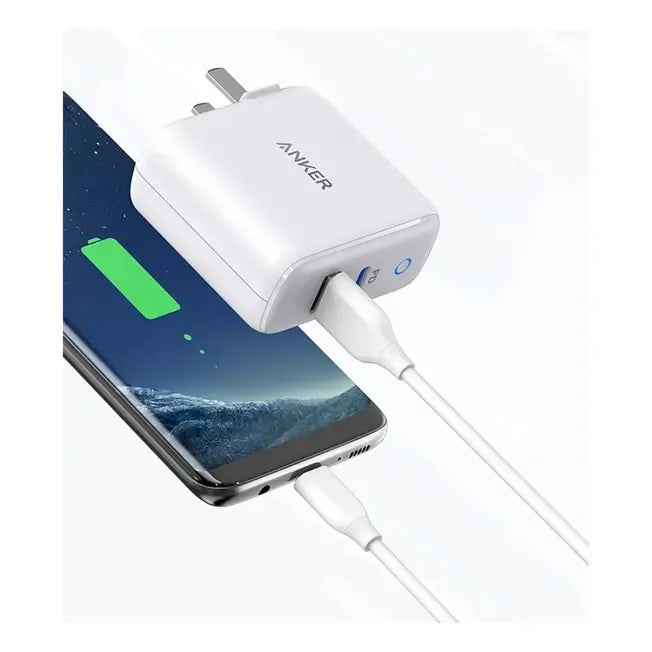 Cargador Anker 49,5w Usb/usb C Iq Carga Rapida A2321