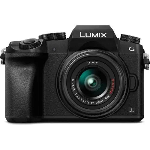 Cámara Panasonic Lumix Dmc-g7 4k+ Lente 14-42mm