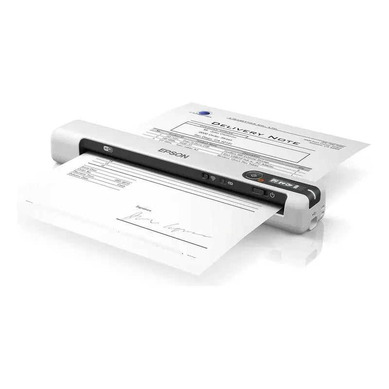 Escáner Portátil Epson Ds-80w Wireless Blanco