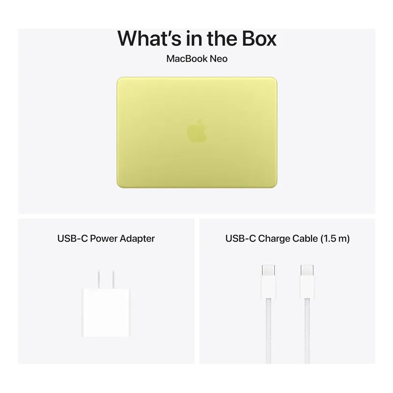 Apple Macbook Neo 8 Gb Ran Ssd 512 A18 Pro Touch Id Tasa Bcv Citrus