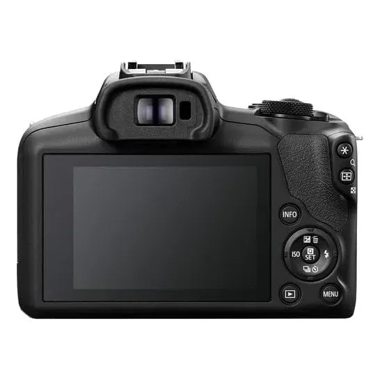 Camara Canon Eos R100 Mirrorless 2 Lente 18-45mm Y 75-300mm Negro
