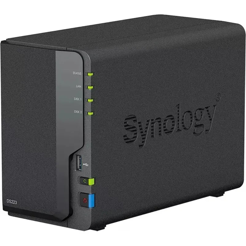 Servidor De Almacenamiento Synology 2p Nas Ds223 (sin Disco)