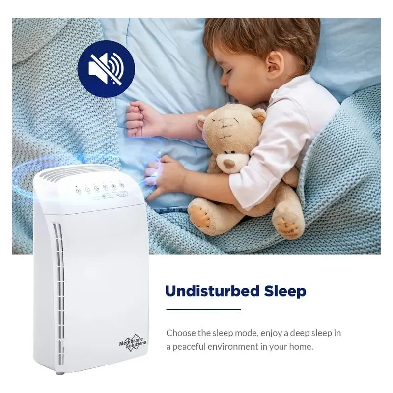 Purificador De Aire Inteligente Hepa Msa3s Silencioso Alexa