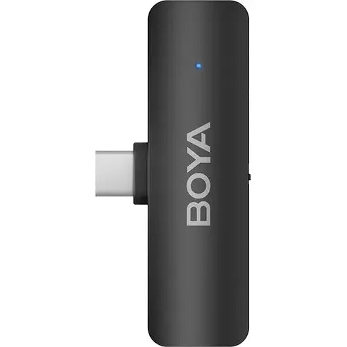 Microfono Wireless Boya By-v4u 4 Personas Usb-c Negro