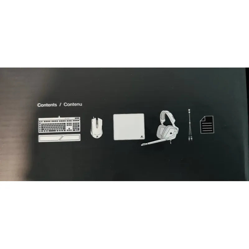 Combo Corsair Rgb Icue 4en1 Teclado+mouse+headset+alfombra