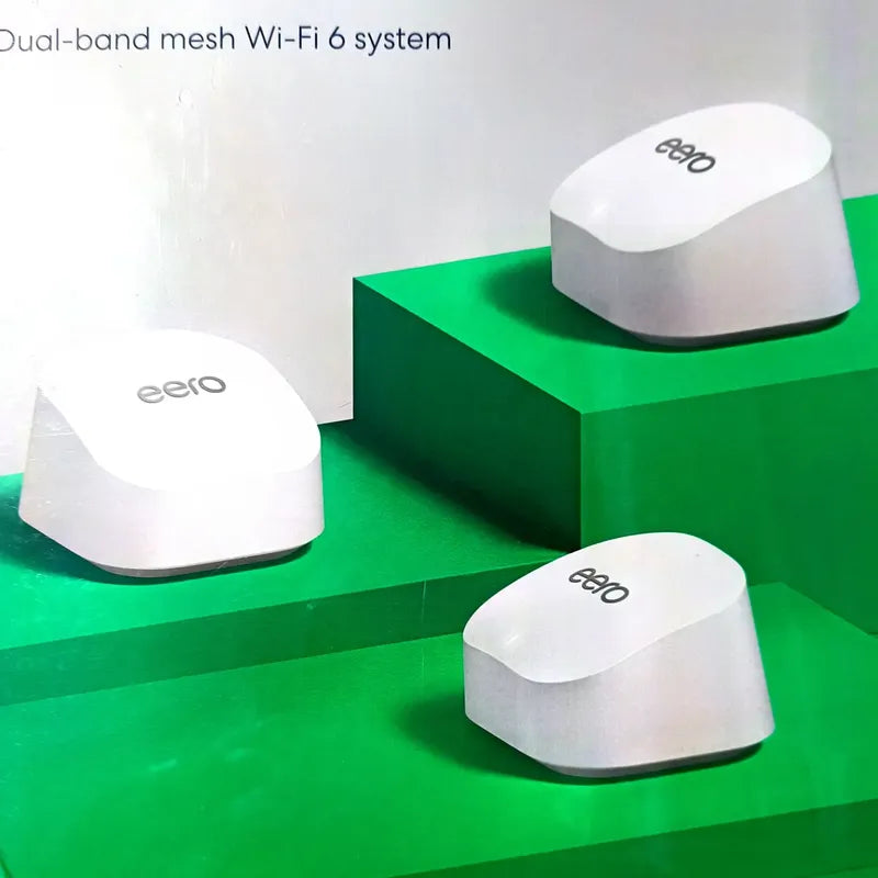 Sistema Mesh Router Eero 6+ Ax3000 Wi-fi 6 Gigabit Dual Band