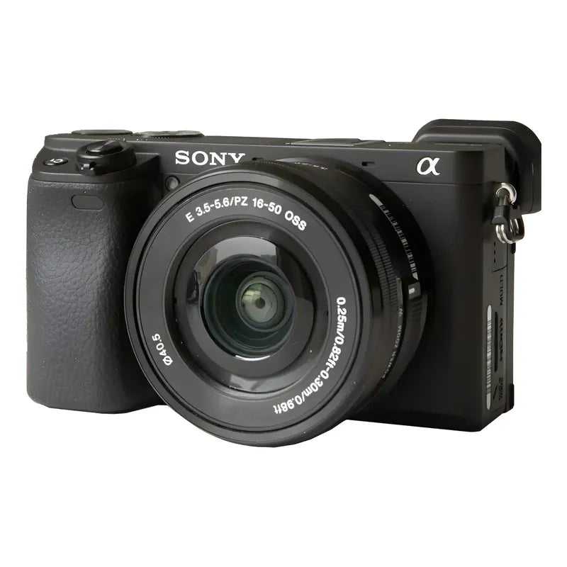 Camara Sony Alpha A6400 Lente E Pz 16-50mm F3.5-5.6 Oss Ii Negro