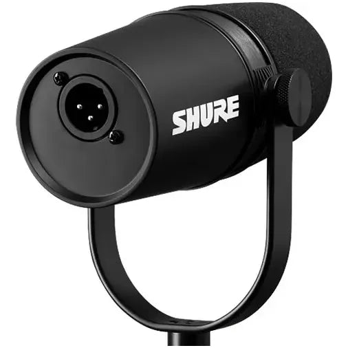 Micrófono Condensador Shure Mv7x Xlr Podcast, Grabación Negro