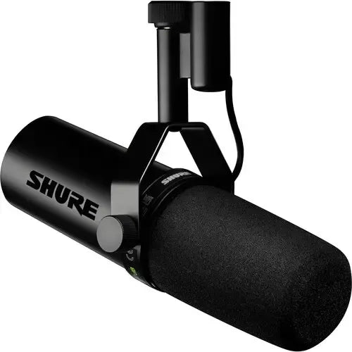 Microfono Shure Sm7db Cardioide Dinamico Para Podcast Aaa Negro