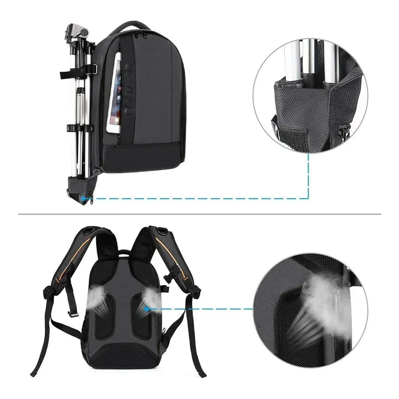 Bolso Mosiso Mediano Para Camaras Profesionales Dslr