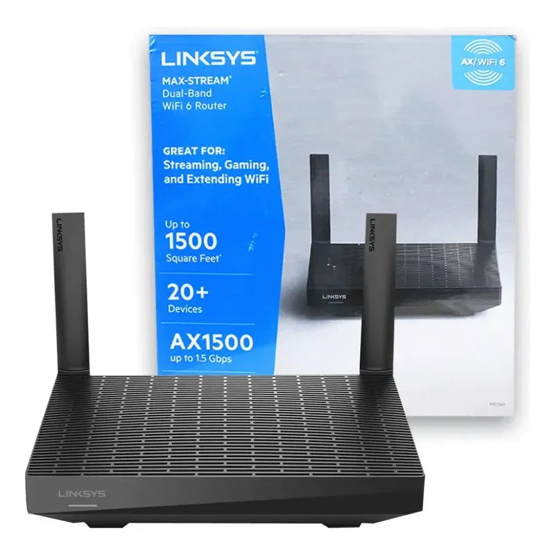 Router Linksys Max Stream Mesh Wi-fi 6 Ax1500
