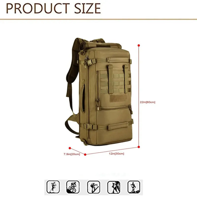 Bolso De Viaje Tactico Multiuso