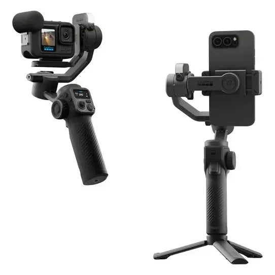 Estabilizador Gopro Fluid Pro Ai Para Camaras Y Telefono Gris Oscuro