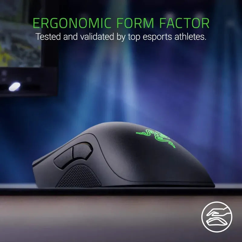 Mouse Raton Razer Deathadder Elite 7 Botones 16000dpi Rgb Negro