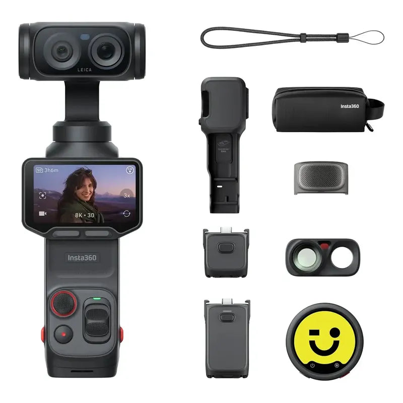 Camara Insta360 Luna Ultra 8k Dual-lens Gimbal Creator Bundl