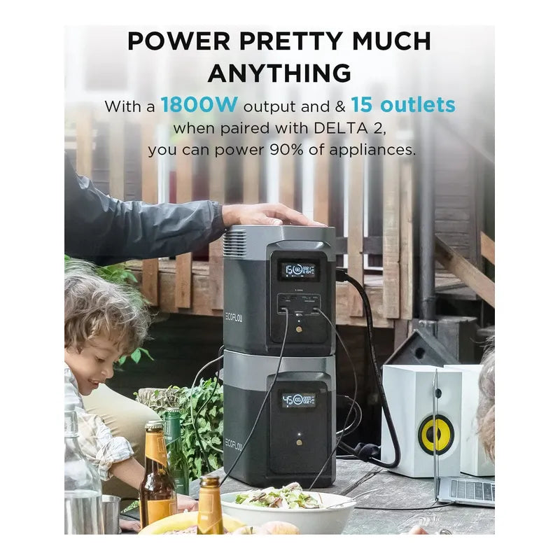 Batería Adicional Inteligente Ef Ecoflow Delta 2 Lifepo4