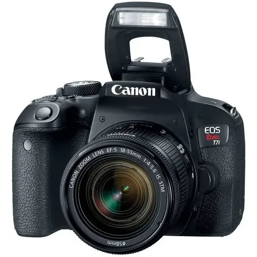 Canon Eos Rebel T7i Video Creator Kit + Lente 18-55 Mm Negro