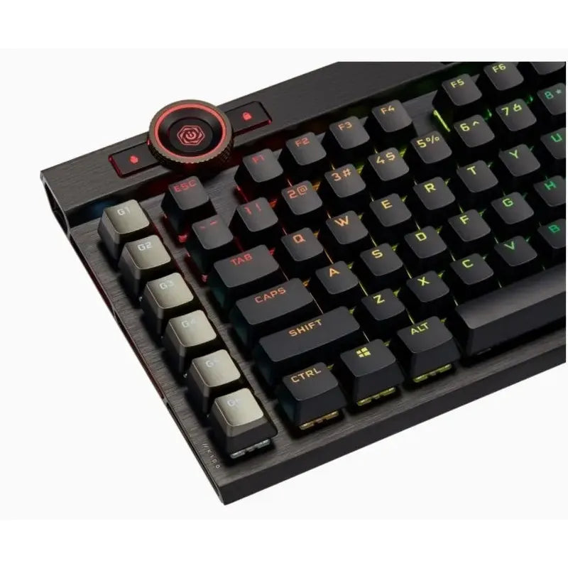 Teclado Gamer Corsair K100 Rgb Mecánico Cherry Mx Speed