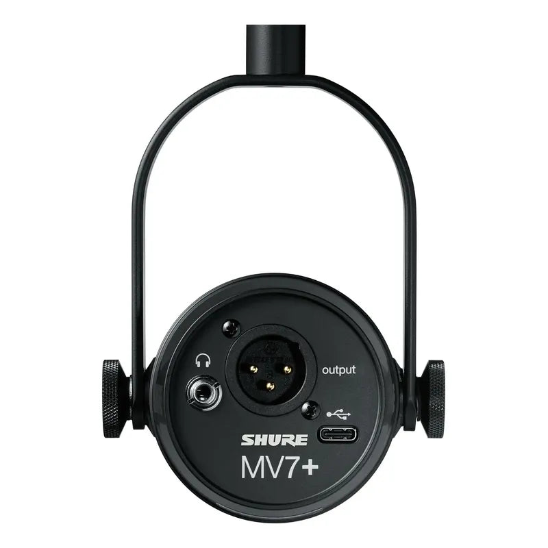 Micrófono Shure Mv7+ Dinámico Podcast Xlr/usb C/bcv