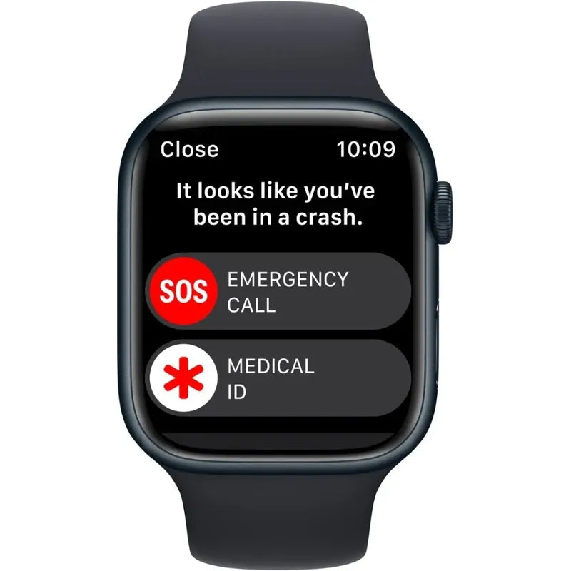 Apple Watch Series 8 Gps+ Celular Aluminio, Correa Deportiva Midnight Negro