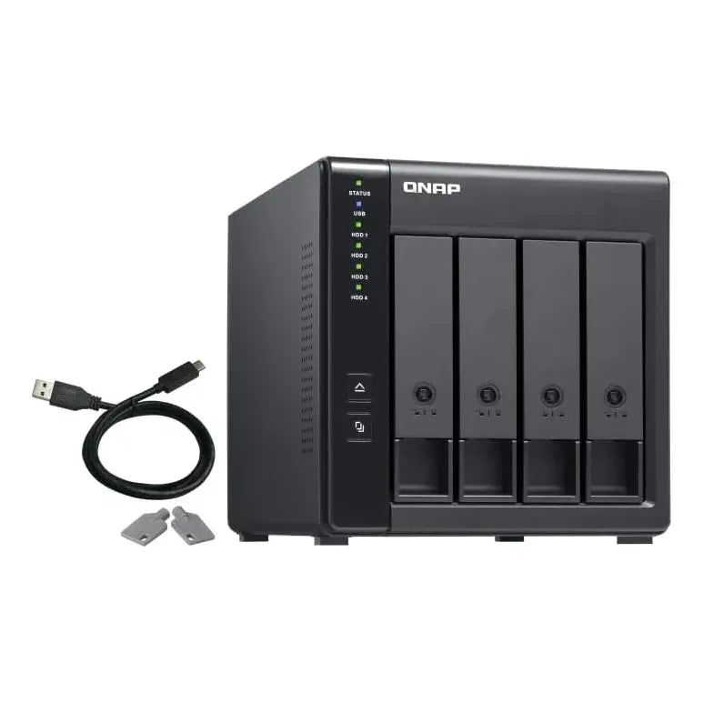 Gabinete De Expansión Raid Qnap Tr-004 De 4 Bahías Con Usb-c