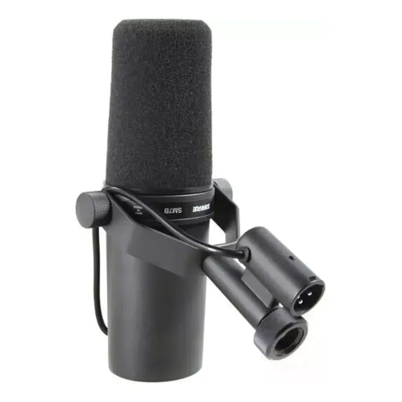 Microfono Shure Sm7b Cardioide Dinamico Para Podcast Negro