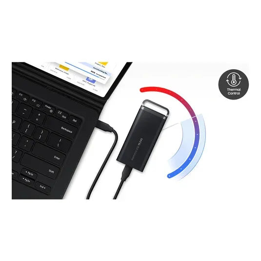 Disco Duro Ssd Portátil Samsung 4tb T5 Evo Usb 3.2 Negro
