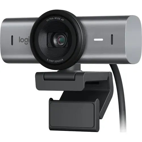 Cámara Web Logitech Mx Brio 705 Ultra Hd 4k For Business Gris Oscuro