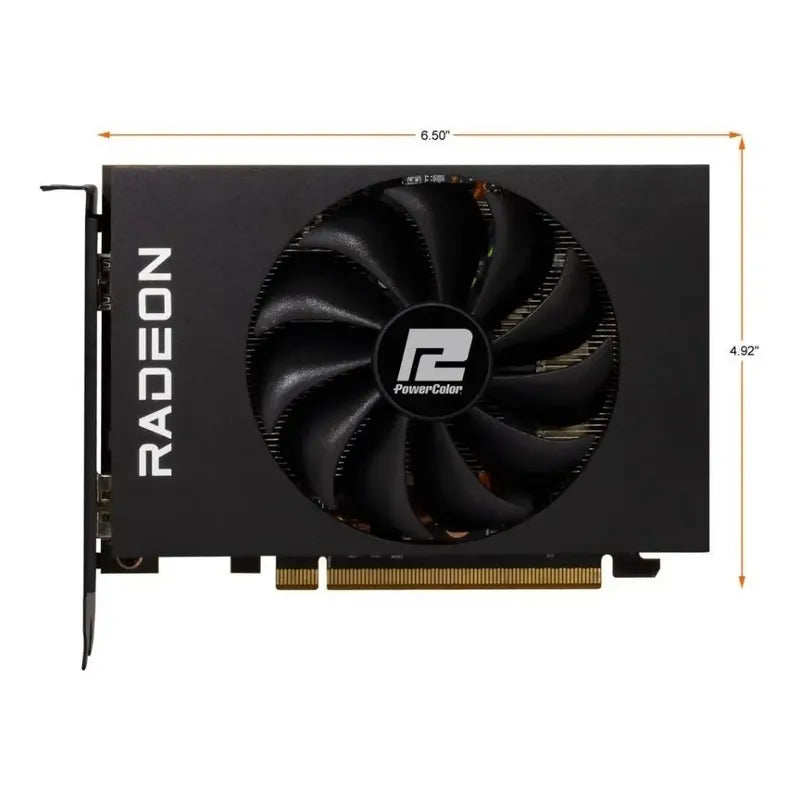 Tarjeta De Video Powercolor Amd Radeon Rx 6500xt Itx 4gb