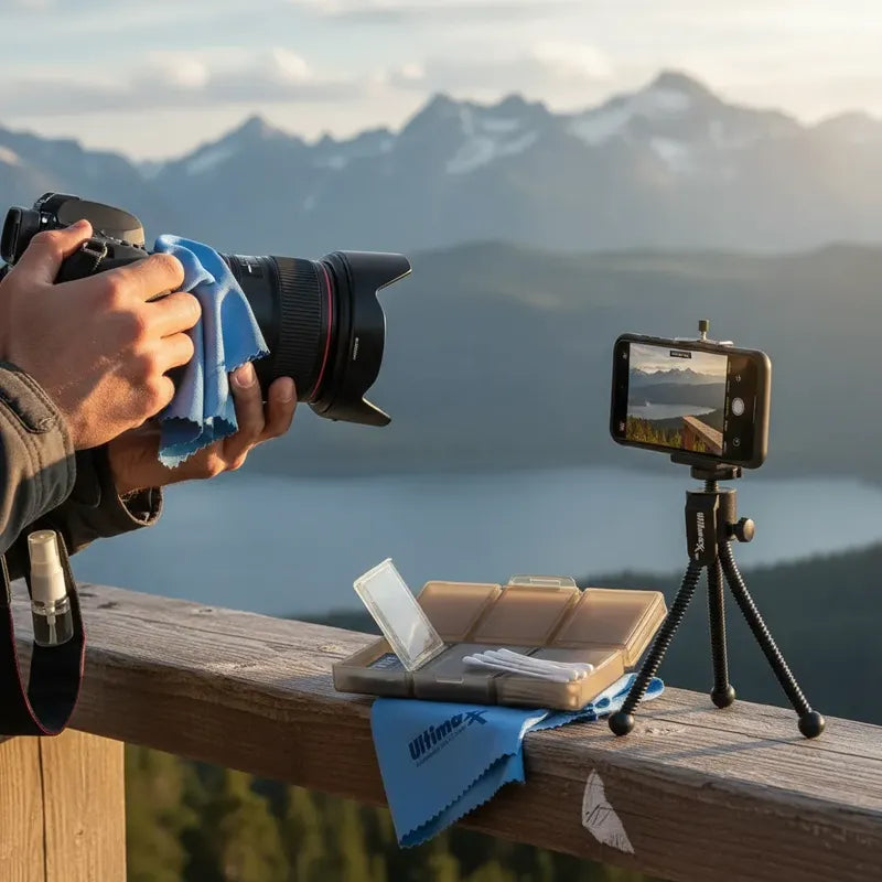 Ultimaxx Kit De Limpieza Profesional Dslr Y Video Camaras