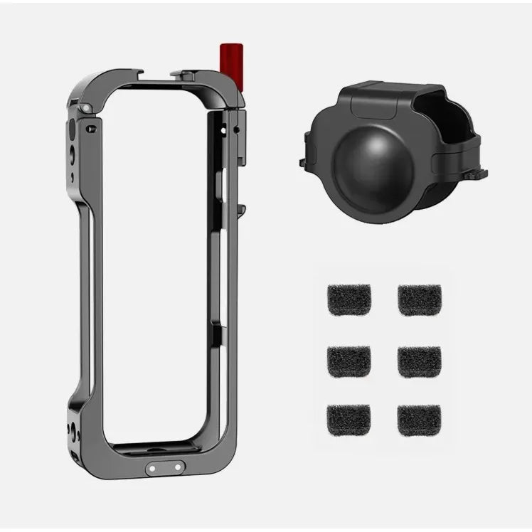 Carcasa Protectora Metal C/conector Zapata Fría Insta360 X5
