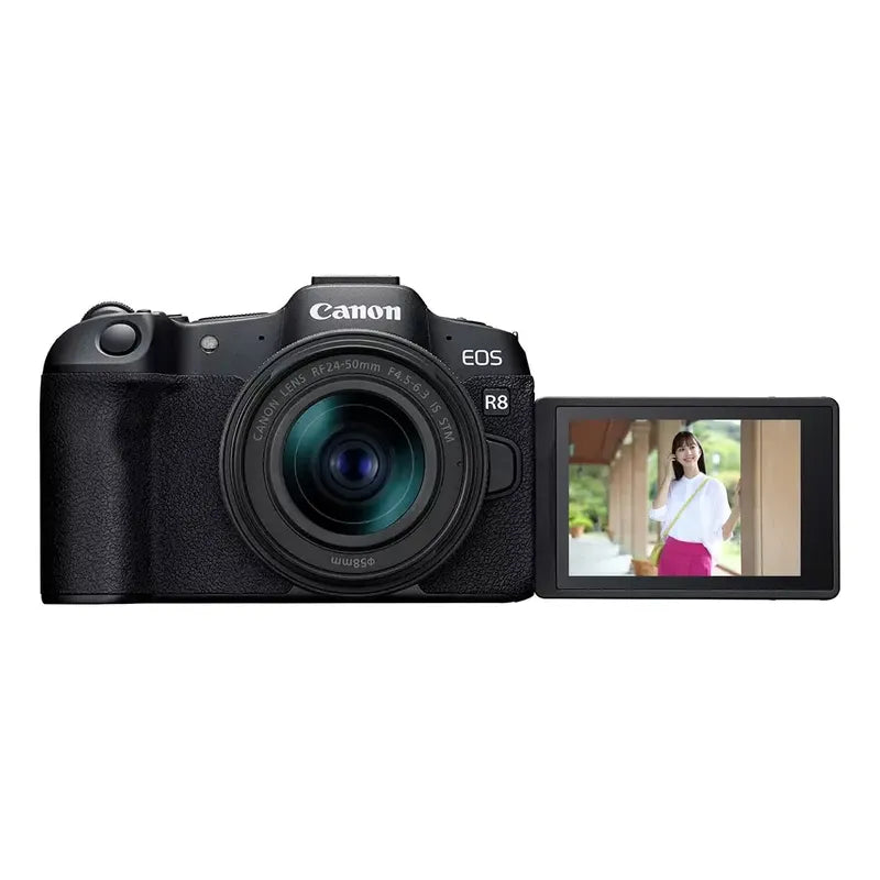 Cámara Canon Eos R8 Creator Kit 24-50 Mm Color Negro Bcv Negro