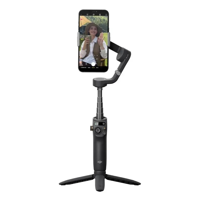 Dji Osmo Mobile 6 Vlog Combo Gimbal+ Microfono 15 Hora, 250m