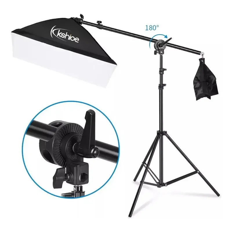 Kshioe Kit Iluminacion Fotográfico 30 Pieza Softbox Umbrella