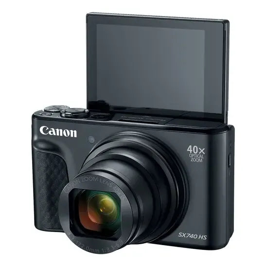 Camara Canon Powershot Sx740 Hs + Kit Bundle Negro