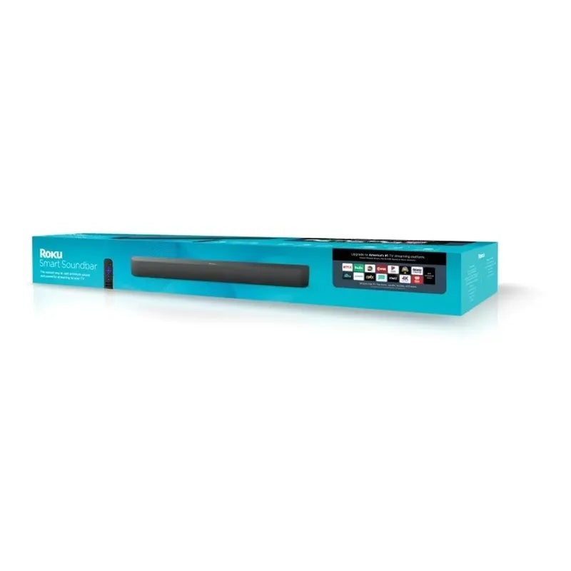 Barra De Sonido Inteligente Roku 4k Hd Hdr Negro